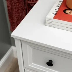 Classic 6 Drawer Groove Dresser White - Saracina Home -Saracina Home Deals Store GUEST d3753e85 0e1f 4959 8042 14499438c98e