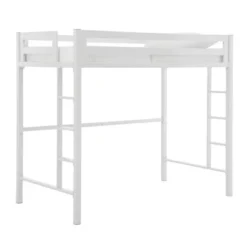 Twin Premium Deluxe Metal Loft Bed - Saracina Home -Saracina Home Deals Store GUEST d5e2f50f 001e 4e3d bb59 b10ee05e384c
