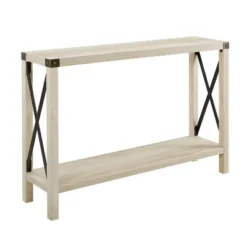 Sophie Rustic Industrial X Frame Entry Table - Saracina Home -Saracina Home Deals Store GUEST d727ce8b 339b 4d6d 9bc1 4b2e3bc736a9