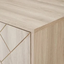 Vik Modern Boho 4 Door Herringbone TV Stand For TVs Up To 80" - Saracina Home -Saracina Home Deals Store GUEST dc6efbef b8ac 475f a48e a7b2b59eda7f