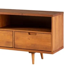 Cara Mid-Century Modern 3 Drawer TV Stand For TVs Up To 65" - Saracina Home -Saracina Home Deals Store GUEST dca4b737 87bc 4171 8896 516227b5b85f