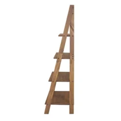 68.25" Boho 4 Tier Solid Wood Ladder Bookshelf Plant Stand - Saracina Home -Saracina Home Deals Store GUEST dcebb02b ce9e 4efa aa43 b3b4bbe0ac56