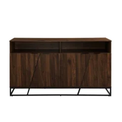 58" 4 Door Contemporary Storage Console Sideboard - Saracina Home -Saracina Home Deals Store GUEST dd5ab596 745c 4b54 a121 0ed44352f606