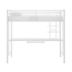 Full Analise Metal Loft Bed With Wood Desk - Saracina Home -Saracina Home Deals Store GUEST de1c8205 7f55 43ae 9d6a 8f54141f4fdd