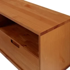 Cara 3 Drawer Mid-Century Modern 3 Drawer TV Stand For TVs Up To 80" - Saracina Home -Saracina Home Deals Store GUEST e0183665 dd1d 42d0 8742 7dfa827048d2