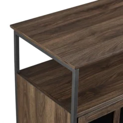 Adonis Transitional Industrial 3 Door Tiered Buffet Dark Walnut - Saracina Home 8 Adonis Transitional Industrial 3 Door Tiered Buffet Dark Walnut - Saracina Home -Saracina Home Deals Store GUEST e231e921 f644 4e60 9f57 129dd1b3b428