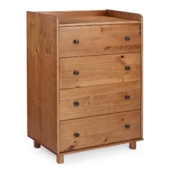 Katie Solid Wood Transitional Tray Top 4 Drawer Dresser - Saracina Home -Saracina Home Deals Store GUEST e921be28 77d8 4827 9799 4453c00cff32
