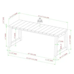 Saracina Home Acacia Slatted Rectangular Patio Coffee Table -Saracina Home Deals Store GUEST ed91ea5c ca81 494f bedc f89114c47be4