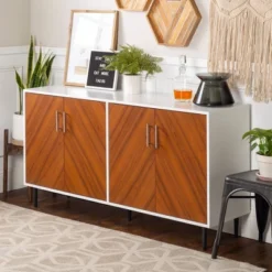 Angelo Modern Bookmatch 4 Door Sideboard - Saracina Home 37 Angelo Modern Bookmatch 4 Door Sideboard - Saracina Home -Saracina Home Deals Store GUEST efc380f8 09fa 4458 b740 c053d7fe33e0