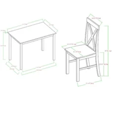 5pc Contemporary Transitional Dining Set - Saracina Home 17 5pc Contemporary Transitional Dining Set - Saracina Home -Saracina Home Deals Store GUEST f17d8d51 8407 4e37 95b5 1e9af738d019