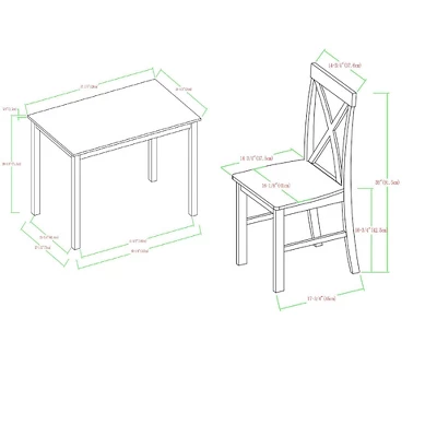 5pc Contemporary Transitional Dining Set - Saracina Home 7 5pc Contemporary Transitional Dining Set - Saracina Home - Image 7