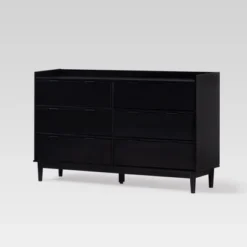 Mid-Century Modern Solid Wood 6 Drawer Double Dresser - Saracina Home 26 Mid-Century Modern Solid Wood 6 Drawer Double Dresser - Saracina Home -Saracina Home Deals Store GUEST f28737c7 21cc 4ac1 a20c e0fb2c873759