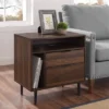Rockwell Modern Storage Nightstand - Saracina Home