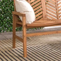 Slatted Chevron Acacia Wood Patio Loveseat – Saracina Home 25 Slatted Chevron Acacia Wood Patio Loveseat – Saracina Home -Saracina Home Deals Store GUEST f701a10c e9a5 43fa 9074 adfb36c6efe7