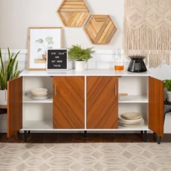 Angelo Modern Bookmatch 4 Door Sideboard - Saracina Home 35 Angelo Modern Bookmatch 4 Door Sideboard - Saracina Home -Saracina Home Deals Store GUEST f866495b ebe6 472c a049 29cc410b54a8