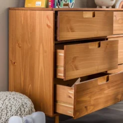 Mid-Century Modern Groove Wood 6 Drawer Dresser - Saracina Home 31 Mid-Century Modern Groove Wood 6 Drawer Dresser - Saracina Home -Saracina Home Deals Store GUEST f9bd8993 f93b 434b 8867 ea1b26a2b9dc