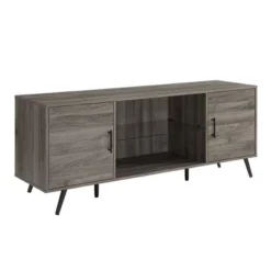 2 Door Mid-Century Modern Wood Storage TV Stand For TVs Up To 65" - Saracina Home 26 2 Door Mid-Century Modern Wood Storage TV Stand For TVs Up To 65" - Saracina Home -Saracina Home Deals Store GUEST fdbaa559 01a2 420c b9f9 1eddb90512df