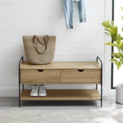 Modern 2 Drawer Storage Entry Bench - Saracina Home 13 Modern 2 Drawer Storage Entry Bench - Saracina Home -Saracina Home Deals Store GUEST ff73ef59 928e 4602 95b8 2a95ea0472fb